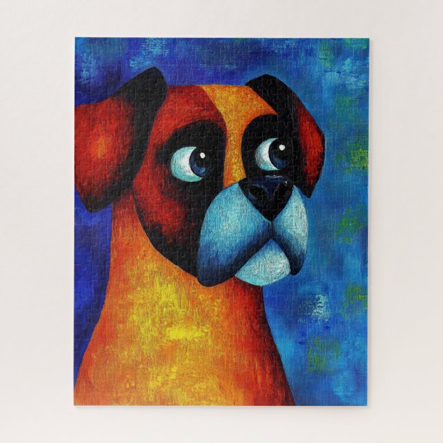 Quebra-cabeça de Retrato de Cão (Vertical)