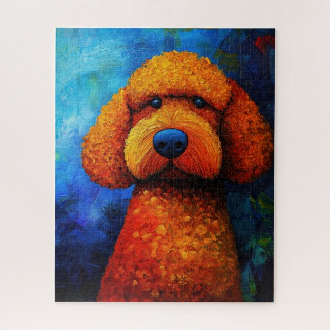 Quebra-cabeça de Retrato de Cão (Vertical)