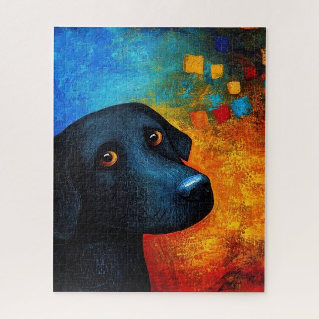 Quebra-cabeça de Retrato de Cão (Vertical)