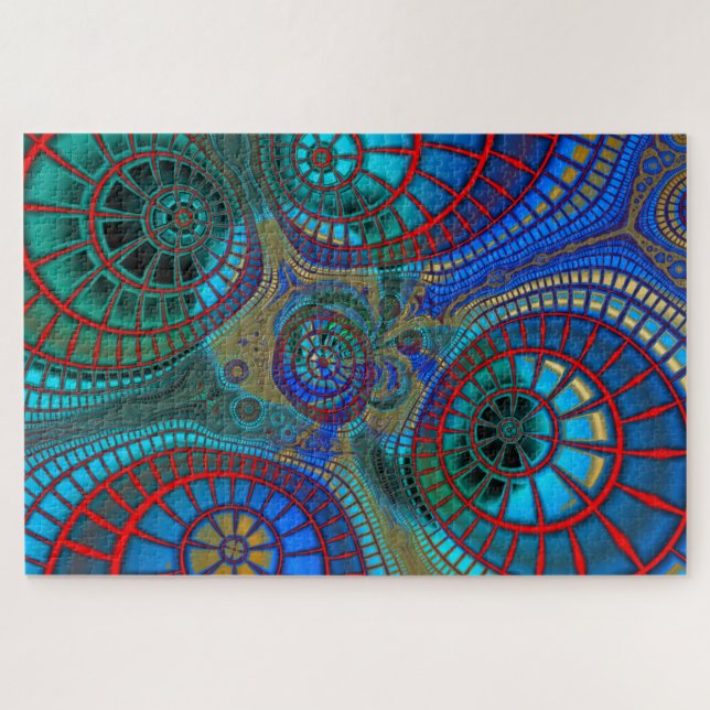 quebra-cabeça de rodas de energia (Horizontal)