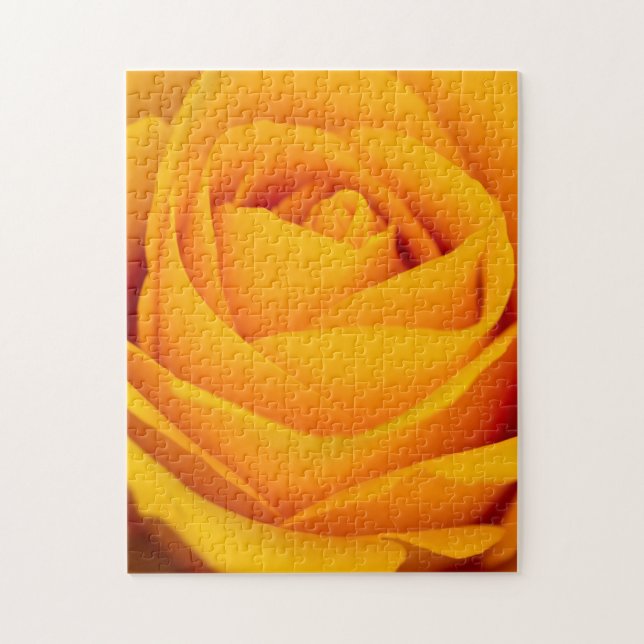 Quebra-cabeça de rosas amarelas (Vertical)