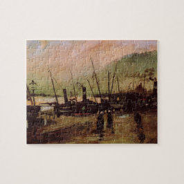Quebra-cabeça De Ruijterkade em Amsterdã por Vincent van Gogh