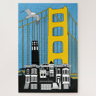 Quebra-cabeça de São Francisco 20x30 para Pessoa
