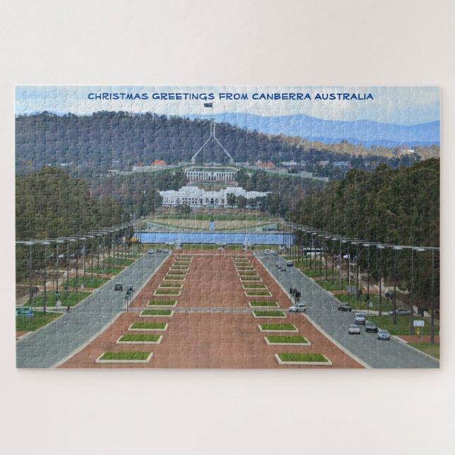 Quebra-cabeça de serra de galhardeiro da Austrália (Horizontal)