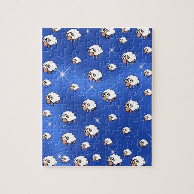 Quebra-cabeça de serra de ovelha (Vertical)