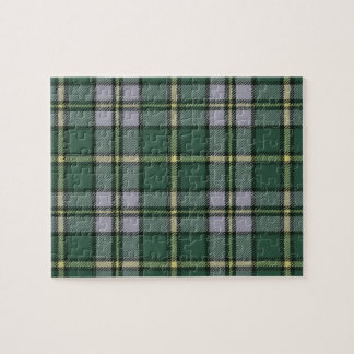 Quebra-cabeça de serra de vaivém bretão do Tartan