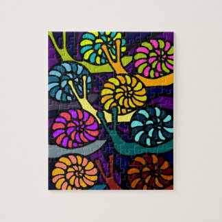 Quebra-cabeça de serra de vaivém da raça do