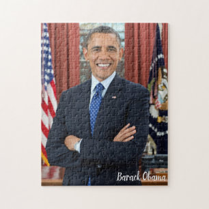 Quebra-cabeça de serra de vaivém de Barack Obama