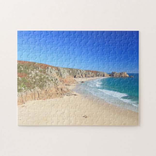 Quebra-cabeça de serra de vaivém de Porthcurno (Horizontal)