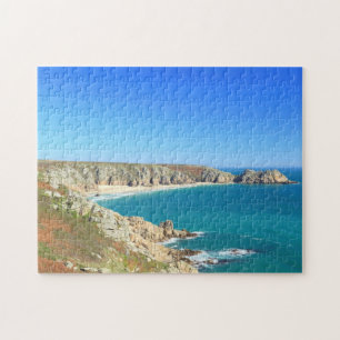 Quebra-cabeça de serra de vaivém de Porthcurno