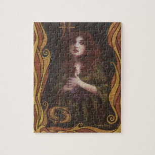 Quebra-cabeça de serra de vaivém decorativo dos
