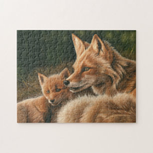 Quebra-cabeça de serra de vaivém do Fox