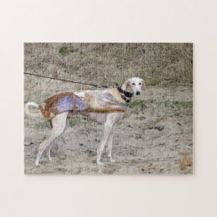Quebra-cabeça de serra de vaivém do Lurcher