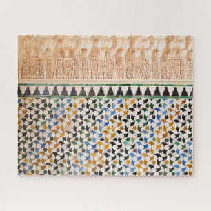 Quebra-cabeça de serra de vaivém do mosaico do