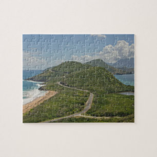 Quebra-cabeça de serra de vaivém do St. Kitts