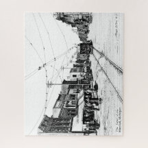 Quebra-cabeça de serra de vaivém Interurban de