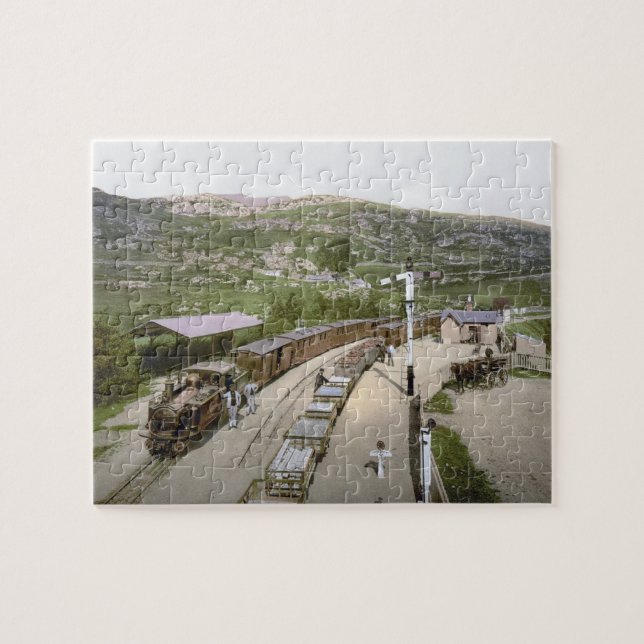Quebra-cabeça de serra de vaivém Railway de (Horizontal)