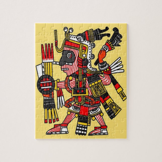 Quebra-cabeça de serra-de-vidro decorativo african (Vertical)