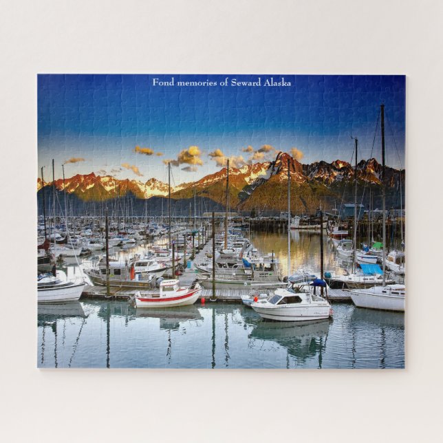 Quebra-cabeça de Seward Alasca (Horizontal)