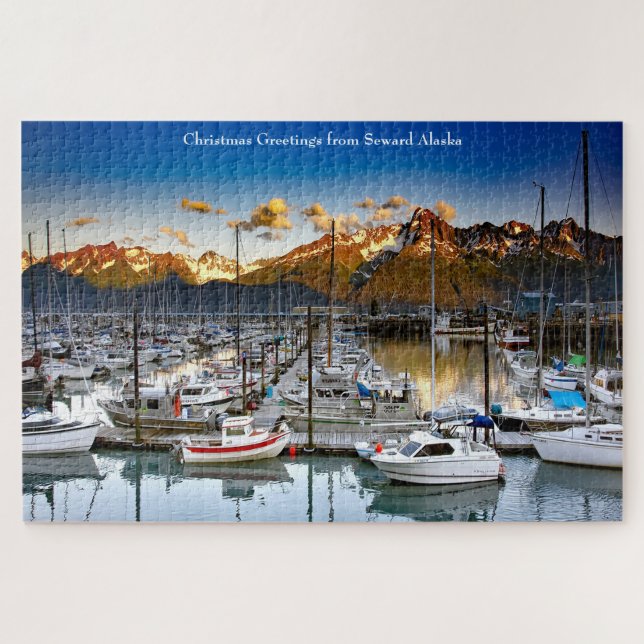Quebra-cabeça de Seward Alasca (Horizontal)