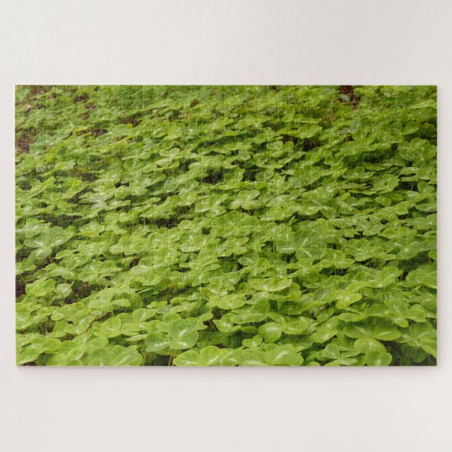 Quebra-cabeça de Shamrock (Horizontal)