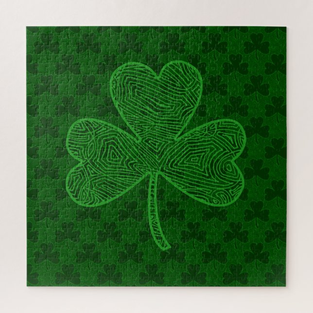 Quebra-cabeça de Shamrock (Vertical)