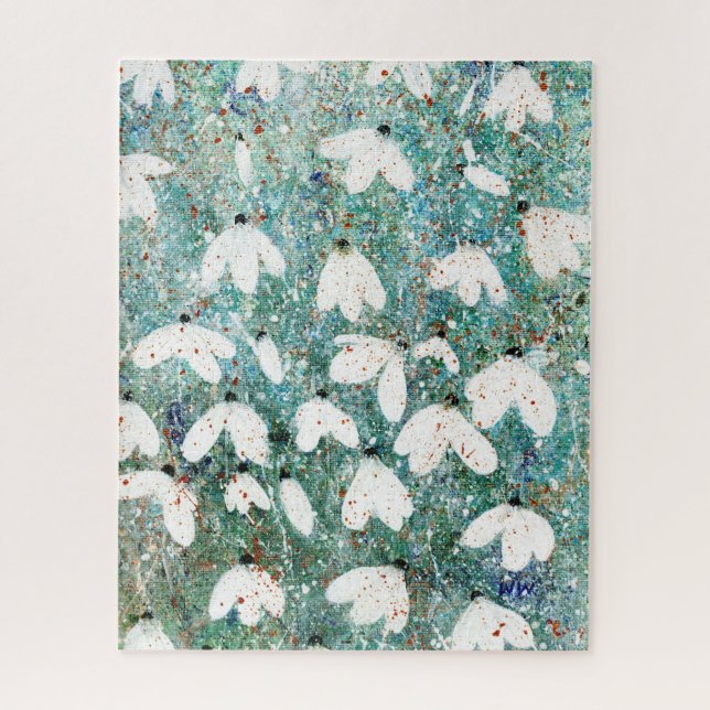 Quebra-cabeça de Snowdrops (Vertical)