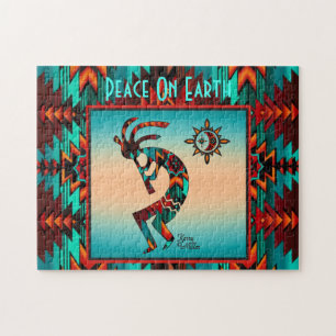 Quebra-cabeça de Southwest Kokopelli Jigsee
