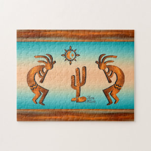 Quebra-cabeça de Southwest Kokopelli Jigsee