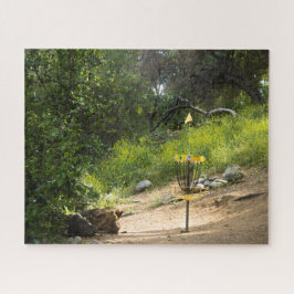 Quebra-cabeça de Sunset de Golf de Disco