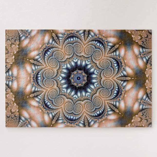 quebra-cabeça de tarte de pêssego (Horizontal)