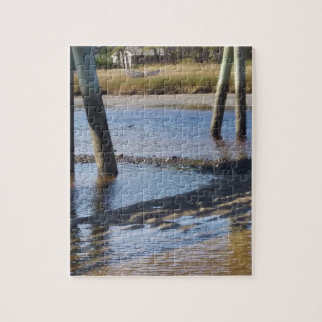 Quebra-cabeça de tema da praia (Vertical)