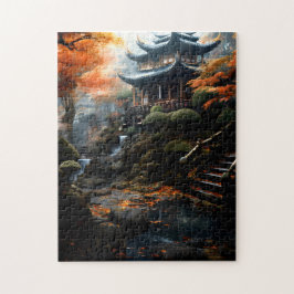 Quebra-cabeça de Templo Oriencial