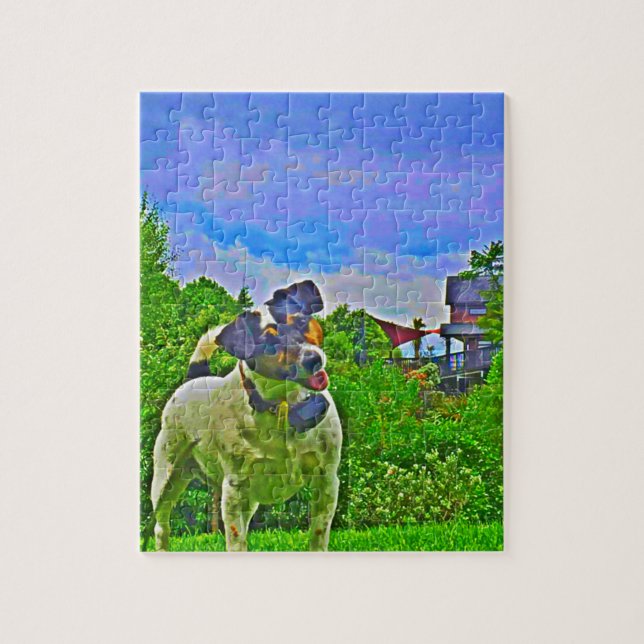 Quebra-cabeça de Terrier (Vertical)