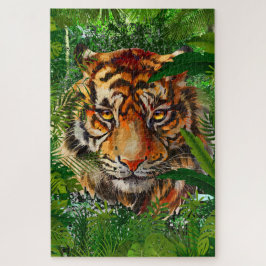 Quebra-cabeça de Tigre da Selva | Quebra-cabeça de
