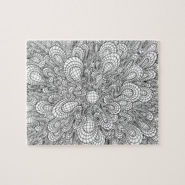 Quebra-cabeça de tiragem (Horizontal)