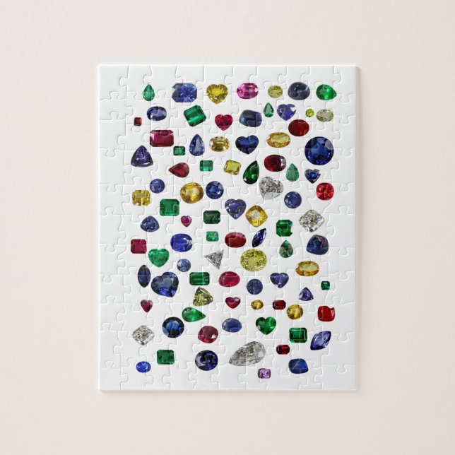 Quebra-cabeça de todos os gemstones (Vertical)