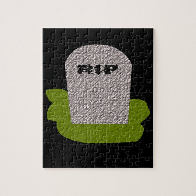 QUEBRA-CABEÇA de tombstone RIP (Vertical)