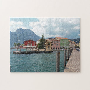 quebra-cabeça de Torbole Lake Garda