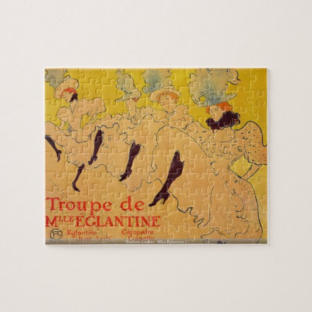 QUEBRA-CABEÇA de Toulouse-Lautrec - de Mlles (Horizontal)