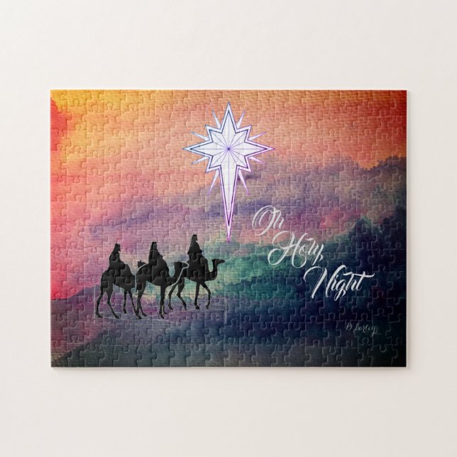 Quebra-cabeça de três Kings (Horizontal)