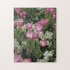 Quebra-cabeça de Tulip Rosa