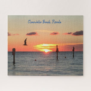 Quebra-cabeça de um pôr do sol de Clearwater Bea