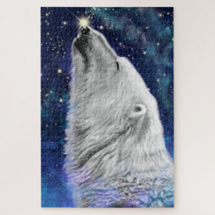 Quebra-cabeça de Urso Polar - Pintura