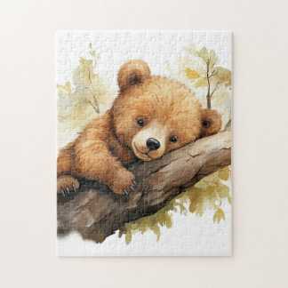Quebra-cabeça de urso sonhento