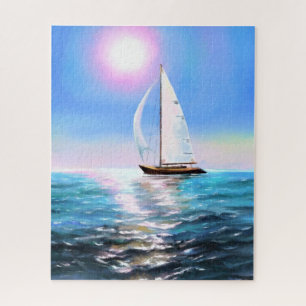 Quebra-cabeça de vela em SunriseVia - Impressão