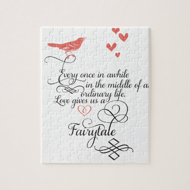 Quebra-cabeça De vez em quando, numa vida normal. (Vertical)