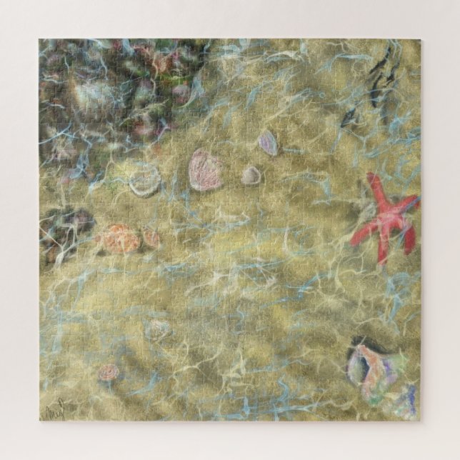 Quebra-cabeça de vida subaquática (Vertical)