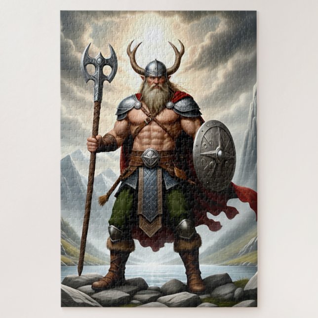 Quebra-cabeça de Viking (Vertical)