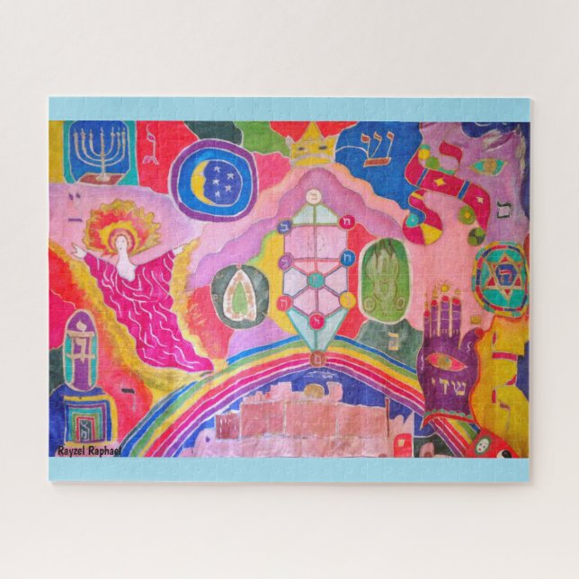 Quebra-cabeça de Visão Kabbalah/Kabbalística (Horizontal)